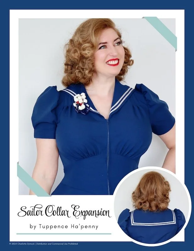 Sailor Collar Expansion — Tuppence Ha'penny Vintage